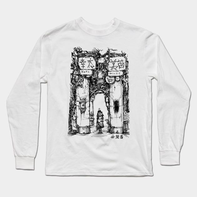 INKED: Gateway Long Sleeve T-Shirt by Jaroldsng